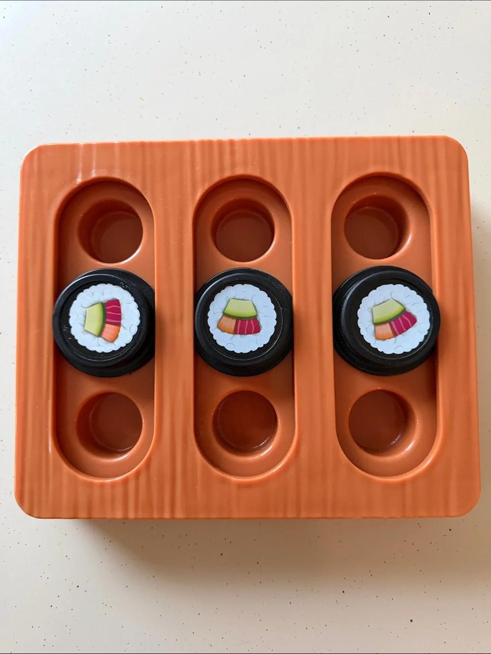 Quirky Kitty Sushi Hunter Bento Box Puzzle Cat Toy